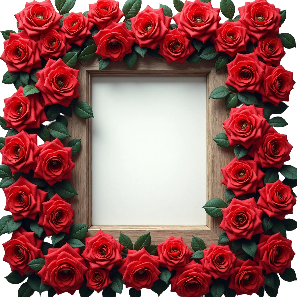 Red Roses Frame